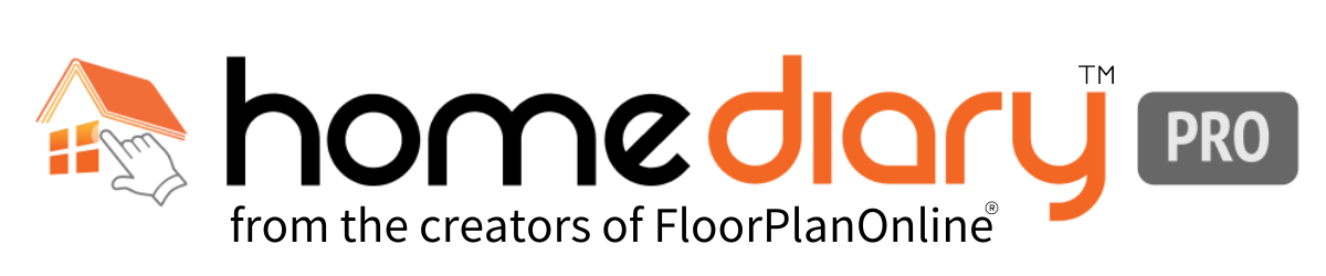 HomeDiary Logo, a platform for the home